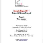 Sample Report N 1 Expert Witness Report. Report No.: Xxxxx Throughout Expert Witness Report Template