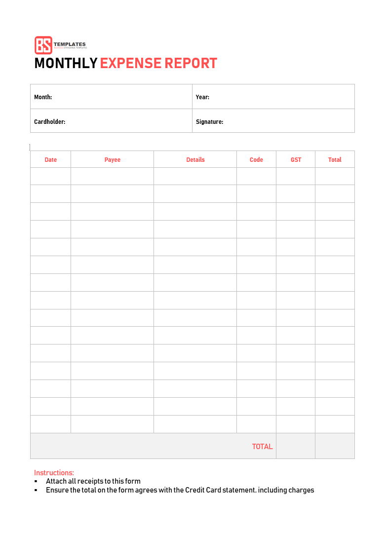 Sample Spreadsheet For Monthly Expenses – Oflu.bntl Intended For Monthly Expense Report Template Excel