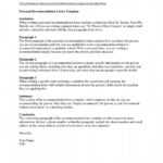 Sample Template For Letter Of Recommendation Collection Throughout Recommendation Report Template