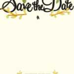 Save The Date Clipart Wedding Intended For Save The Date Templates Word