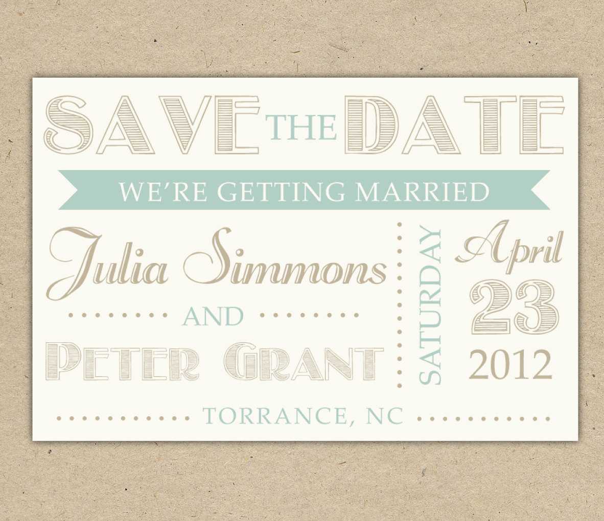 Save The Date Templates | E Commercewordpress Inside Save The Date Templates Word