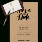Save The Date Templates For Word [100% Free Download] pertaining to Save The Date Templates Word