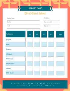 School Report Card Template Format Excel – Bestawnings pertaining to Boyfriend Report Card Template