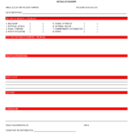 Security Investigation Report – For Physical Security Report Template