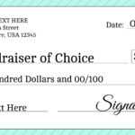 Signage 101 – Giant Check Uses And Templates | Signs Blog With Regard To Blank Check Templates For Microsoft Word