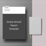 Simple Annual Report Template With Annual Report Word Template