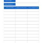 Simple Blue Daily Work Report - Templatescanva for Daily Work Report Template