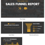 Simple Sales Funnel Report In Sales Funnel Report Template