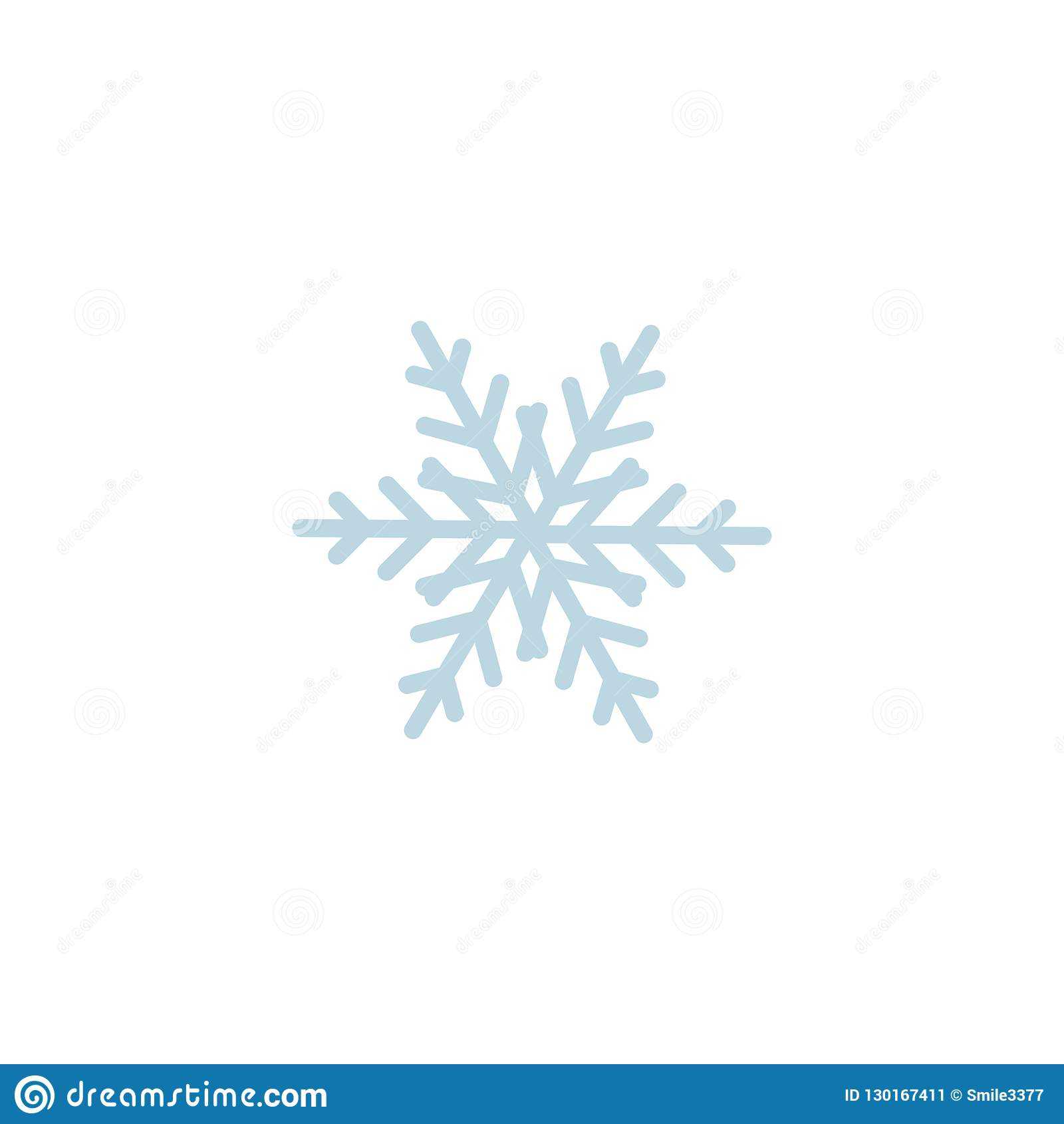 Snowflake Icon. Template Christmas Snowflake On Blank Intended For Blank Snowflake Template