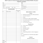 Soccer Game Report Template - Fill Online, Printable with regard to Coaches Report Template