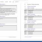Software Requirements Document Template – Availabel In Product Requirements Document Template Word