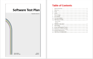 Software Test Plan Template - Word Templates within Software Test Plan Template Word