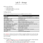 Solved: Lab 3  Arrays Implementing Lists Using Arrays What For Implementation Report Template