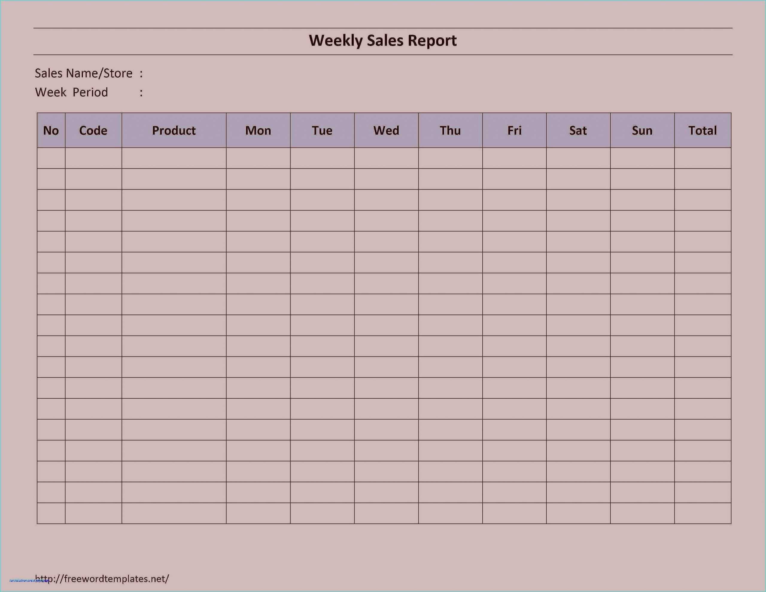 Spreadsheet Report And Weekly S Template Elegant Activity With Regard To Daily Report Sheet Template
