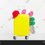 Suitcase Isolated On Image & Photo (Free Trial) | Bigstock For Blank Suitcase Template