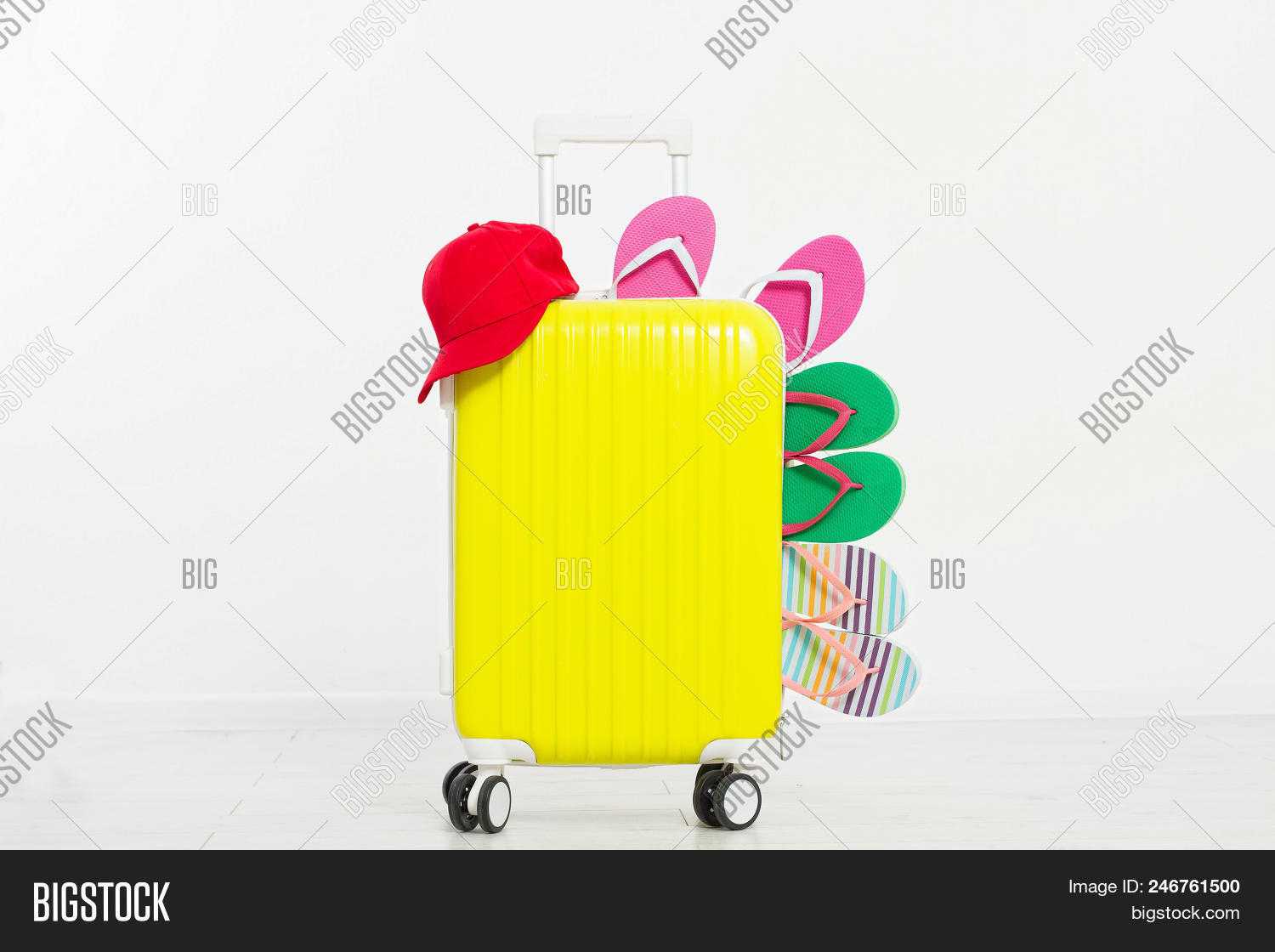 Suitcase Isolated On Image & Photo (Free Trial) | Bigstock For Blank Suitcase Template