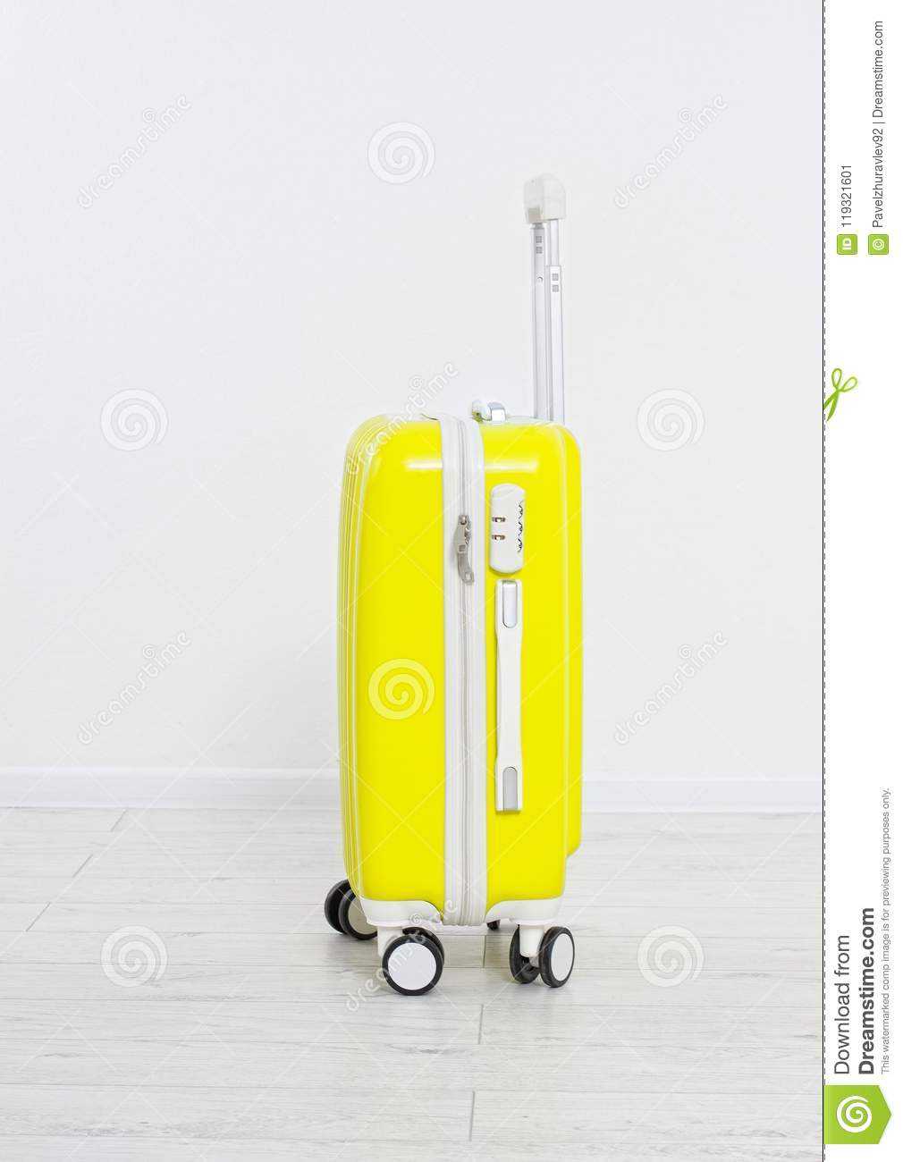Suitcase Isolated On White Background .summer Holidays Inside Blank Suitcase Template