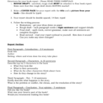 Summer Book Report Form For Students Entering 6Th Grade Within Book Report Template 6Th Grade