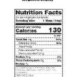 Supplement Facts Label Template Fdating. Free Nutrition Regarding Blank Food Label Template