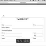 Taxi Invoice Format – Tomope.zaribanks.co With Blank Taxi Receipt Template