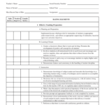 Teacher Evaluation Form – 5 Free Templates In Pdf, Word Pertaining To Student Feedback Form Template Word