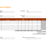Télécharger Gratuit Expense Report Sheet In Excel Within Check Out Report Template