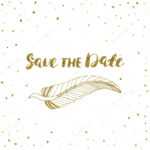 Template For Card, Banner, Flyer, Save The Date Invitation For Save The Date Banner Template