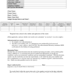 Test Report (Final Report To Client) Template (Word: 41Kb/1 In Test Template For Word