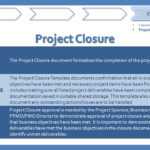 Texas Department Of Information Resources Presents – Ppt Intended For Project Closure Report Template Ppt