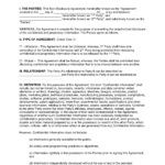Texas Non Disclosure Agreement (Nda) Template | Eforms With Regard To Nda Template Word Document