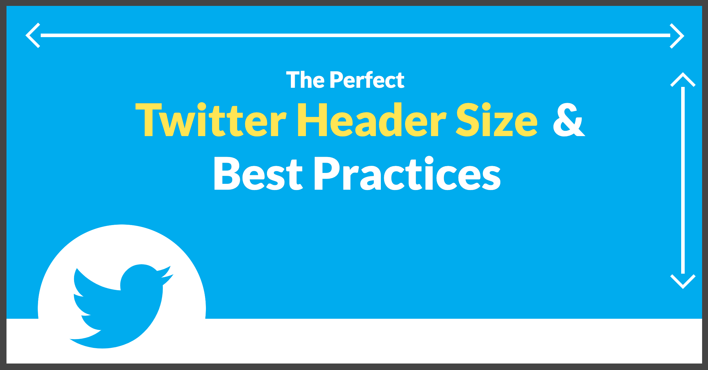 The Perfect Twitter Header Size & Best Practices (2020 Update) With Twitter Banner Template Psd