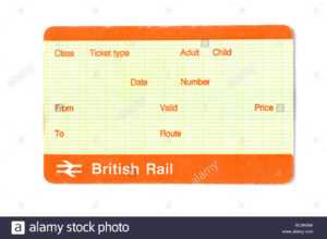 Train Ticket Blank Stock Photos &amp; Train Ticket Blank Stock pertaining to Blank Train Ticket Template