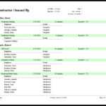 Training Report Template With Training Report Template Format