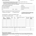 Travel Reimbursement Form – 2 Free Templates In Pdf, Word Intended For Travel Request Form Template Word