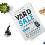 Unique Yard Sale Flyer Template With Garage Sale Flyer Template Word