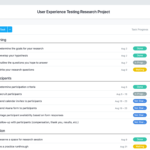 Usability Testing And Research · Asana Pertaining To Usability Test Report Template