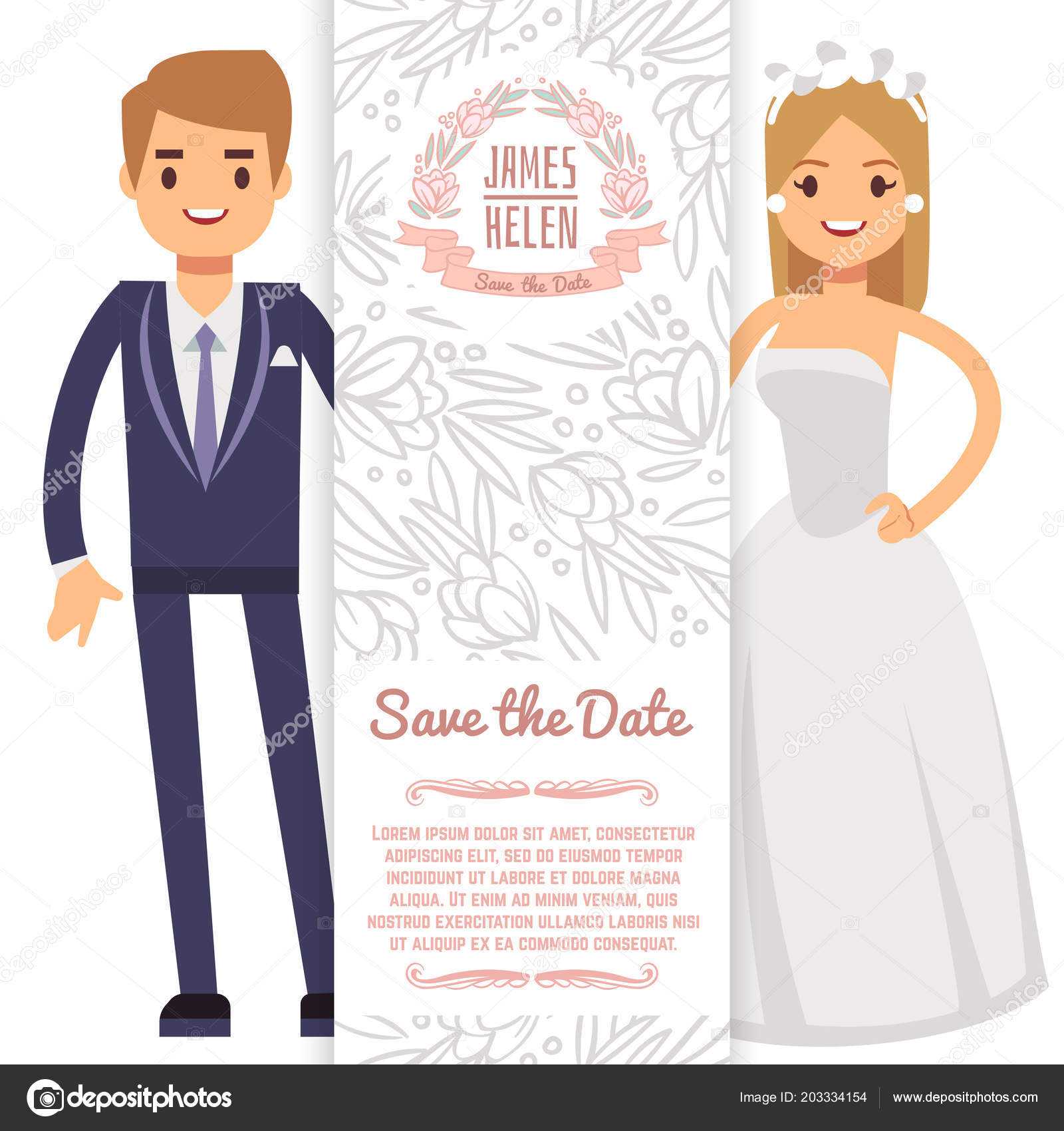 Vector Wedding Banner Template. Decorative Flyer With Bride Within Bride To Be Banner Template