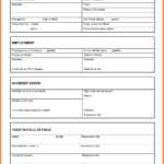 Vehicle Accident Report Form Template – Business Form Letter Regarding Accident Report Form Template Uk