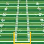 Vertical Football Field Clipart With Blank Football Field Template