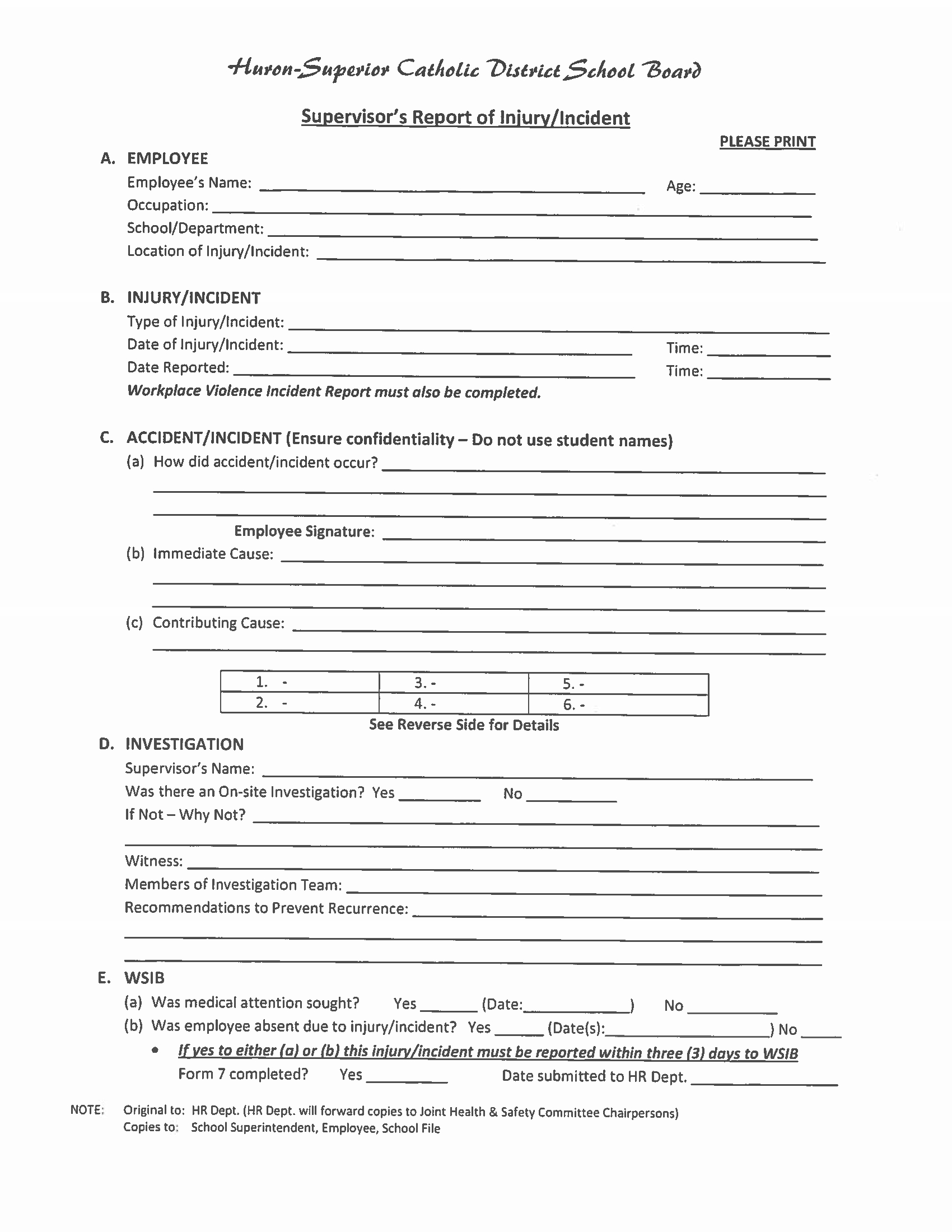 Violence Incident Report Form – Tomope.zaribanks.co Pertaining To School Incident Report Template