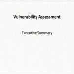 Vulnerability Assessment – Executive Summary Report Template Pertaining To Template For Summary Report
