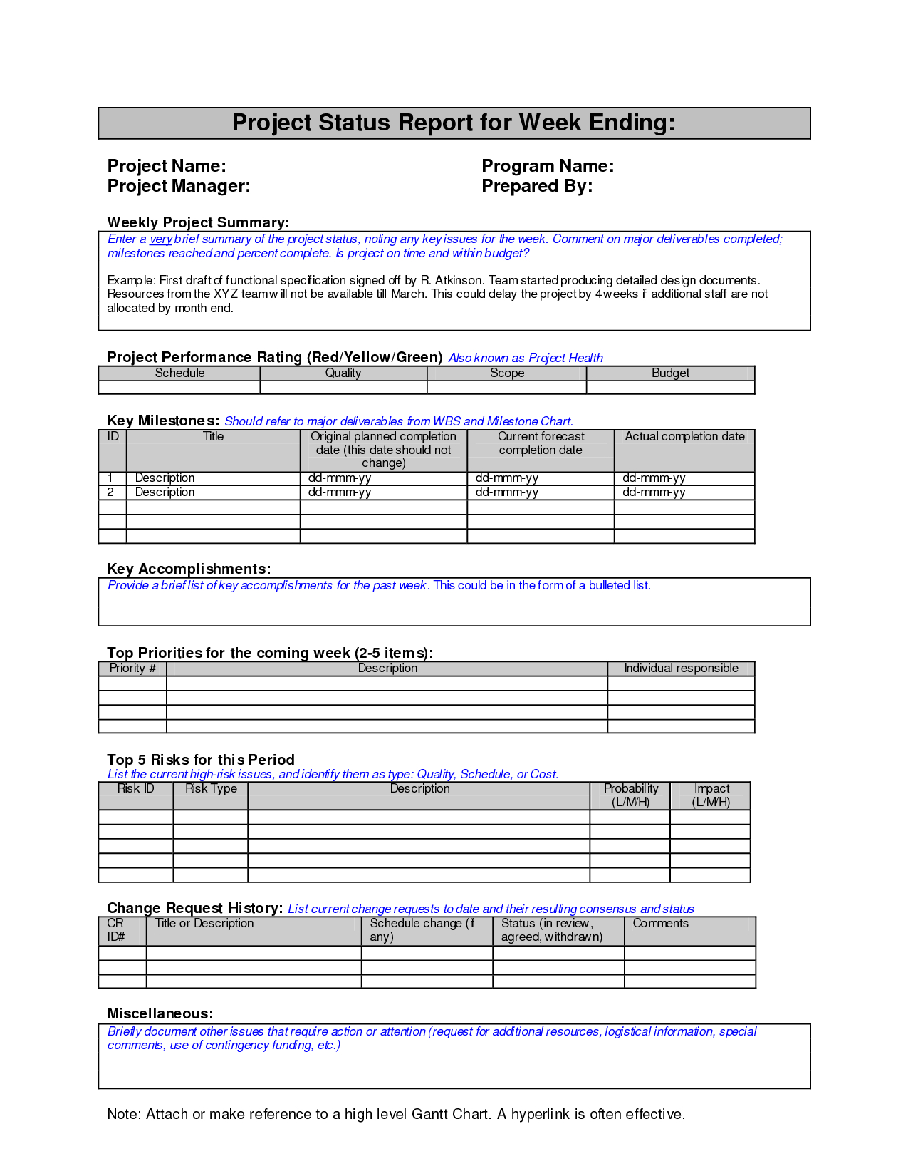 Website Analysis Report Template And Weekly Project Status Pertaining To Project Analysis Report Template