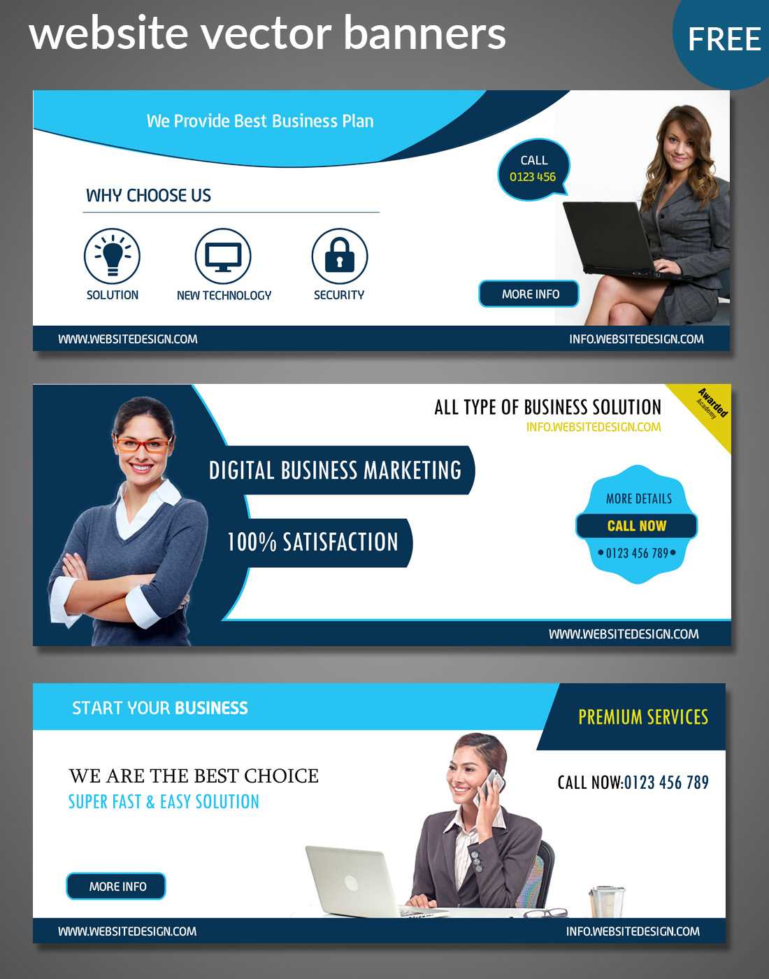 Website Banners Templates Throughout Website Banner Templates Free Download