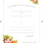 Wedding Invitation Templates Word Birthday Template Blank With Blank Templates For Invitations