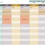 Weekly Ily Schedule Template Word Emergency Plan Meal For Weekly Meal Planner Template Word