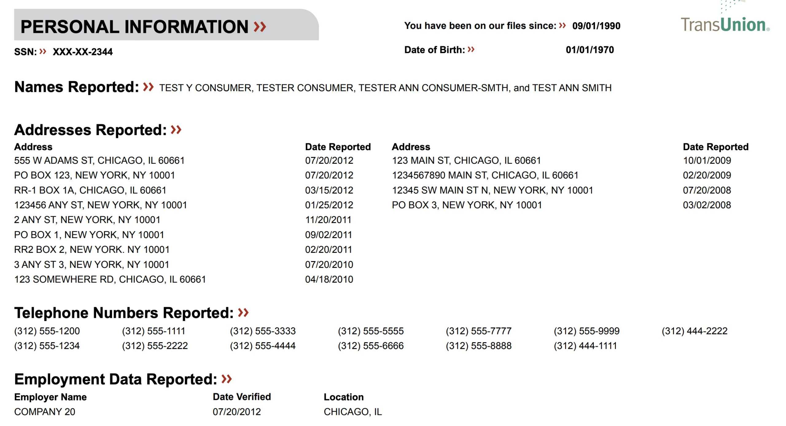 What's In Your Credit Report? Pertaining To Hurt Feelings Report Template