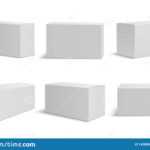 White Boxes Templates. Blank Medical Box 3D Isolated Paper Throughout Blank Packaging Templates