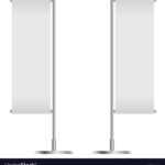White Outdoor Set Of Banner Flags Template Pertaining To Outdoor Banner Template