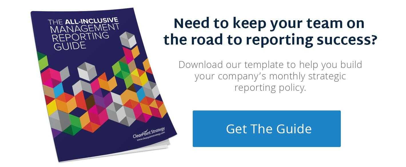 Why & How To Build A Strategic Action Plan | Clearpoint Strategy Regarding Strategic Management Report Template