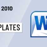 Word 2010: Using Templates In Word 2010 Templates And Add Ins